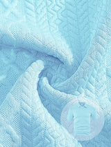 Men's Textured Polo Shirt and Shorts Set