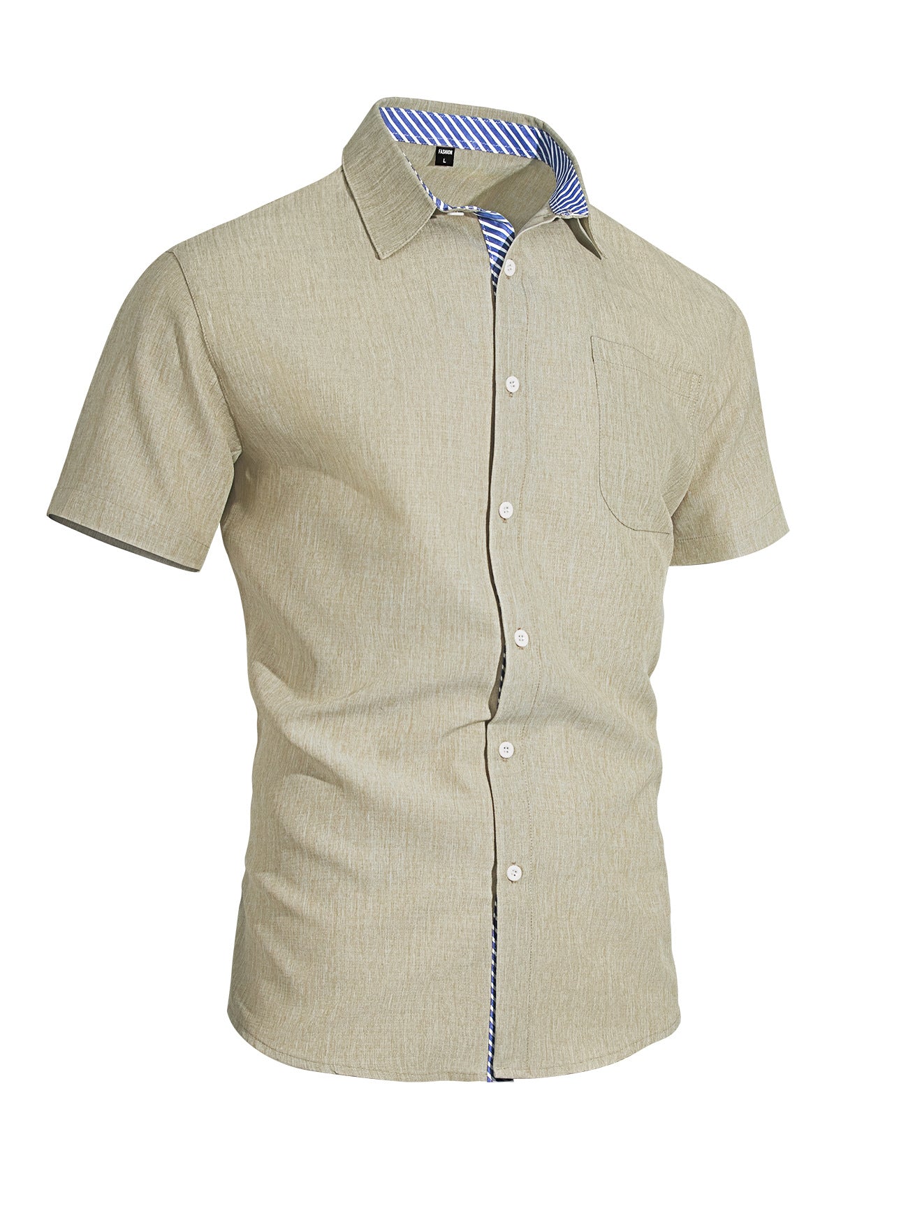 Men's Short Sleeve Button Down Shirt