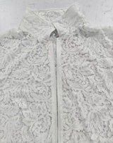 Women’s Floral Lace Zip-Up Jacket