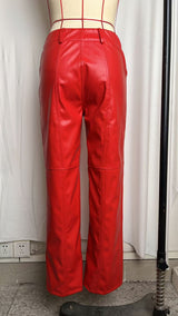 Women’s Polyester Spandex Flare Leg Pants