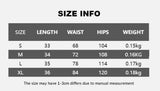 Women’s Burgundy Polyester Spandex High-Waist Shorts