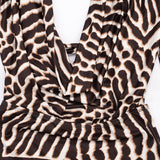 Women’s Animal Print Long Sleeve Mini Dress