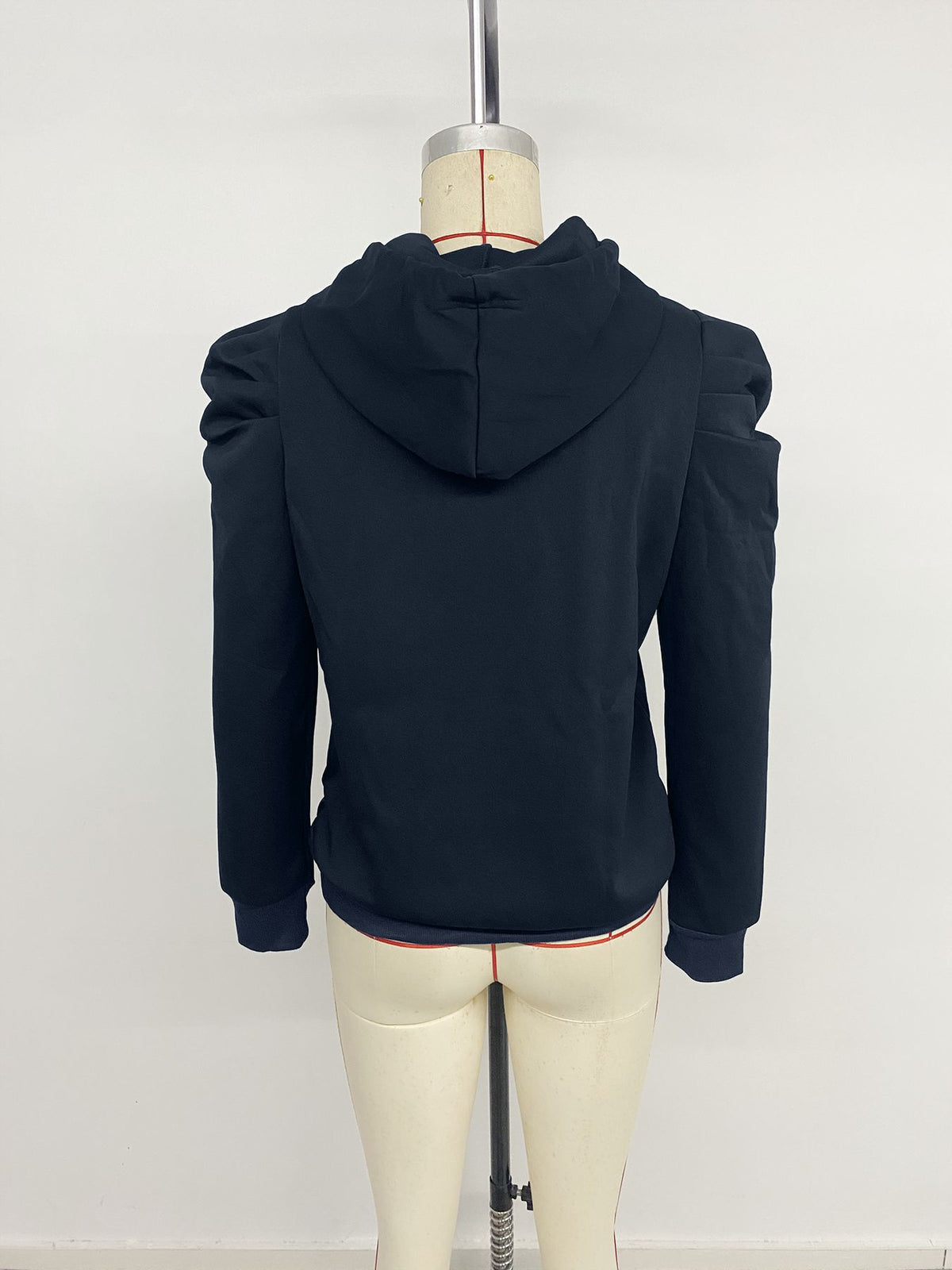 Women’s Puff Sleeve Hooded Top