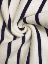 Women’s Striped Button Front Knit Top