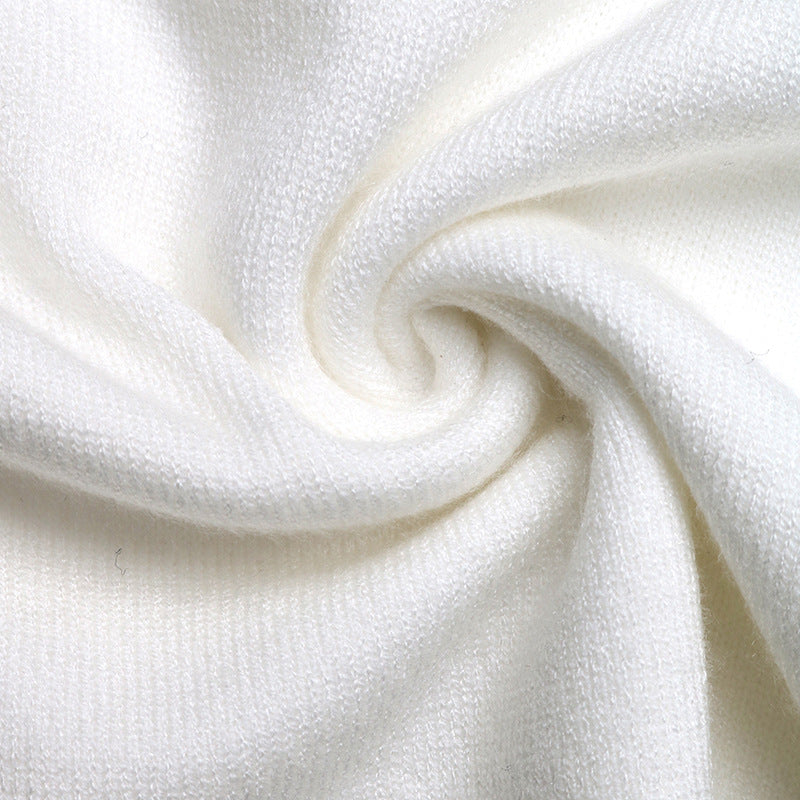 Women’s White Sailor Collar Tie Front Top