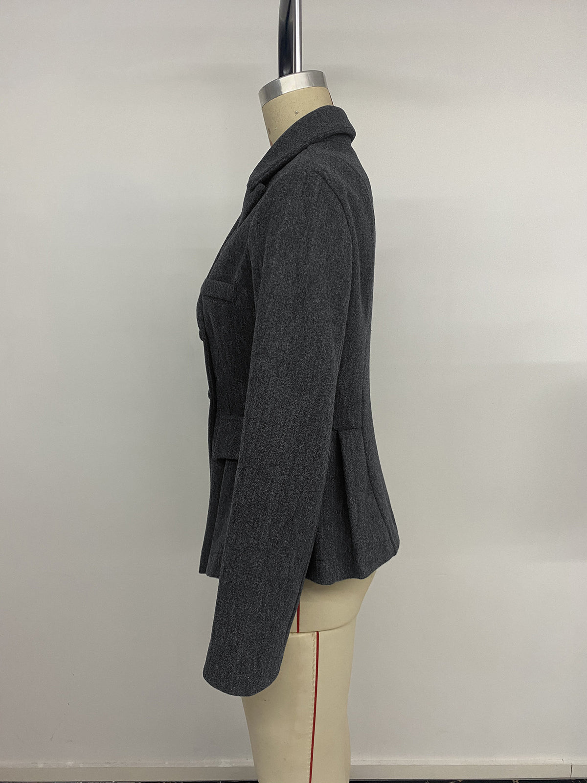 Women’s Double Breasted Peplum Blazer Jacket