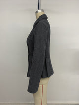 Women’s Double Breasted Peplum Blazer Jacket