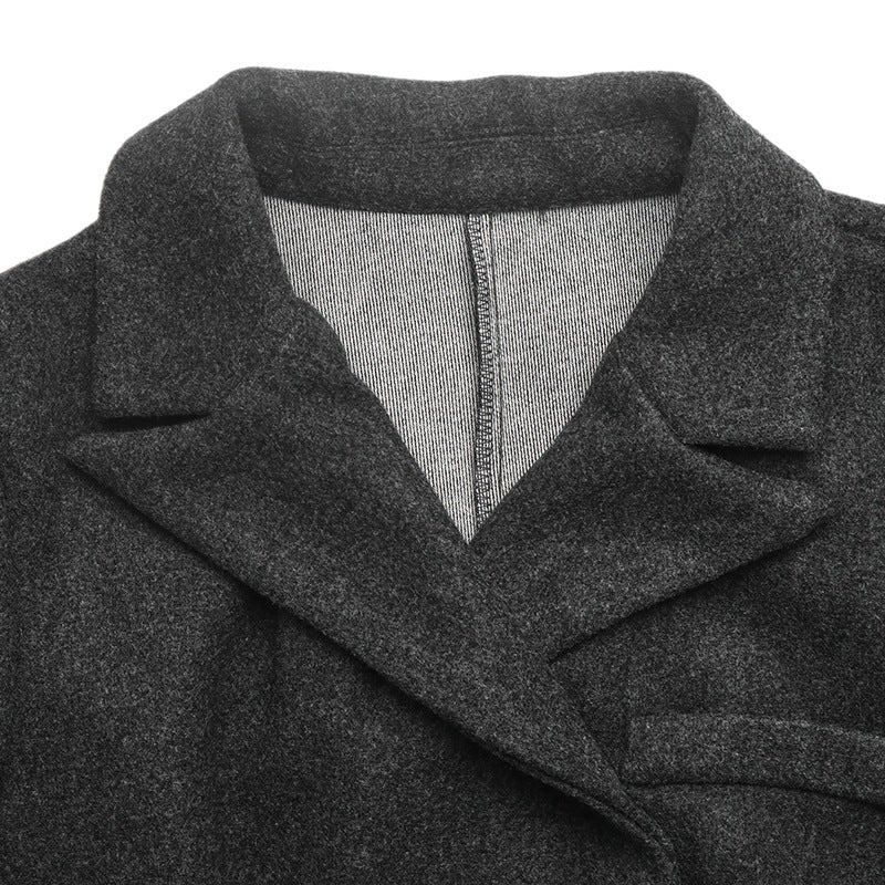 Women’s Double Breasted Peplum Blazer Jacket