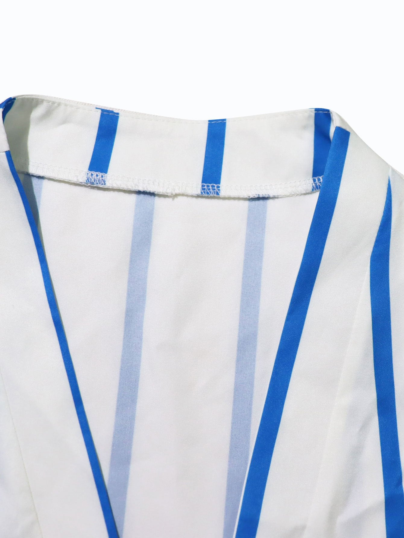 Women’s Striped Blazer and Pants 3-Piece Set