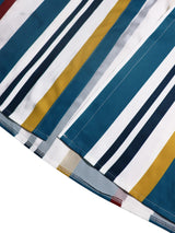 Women’s Striped Longline Shirt and Pants Set