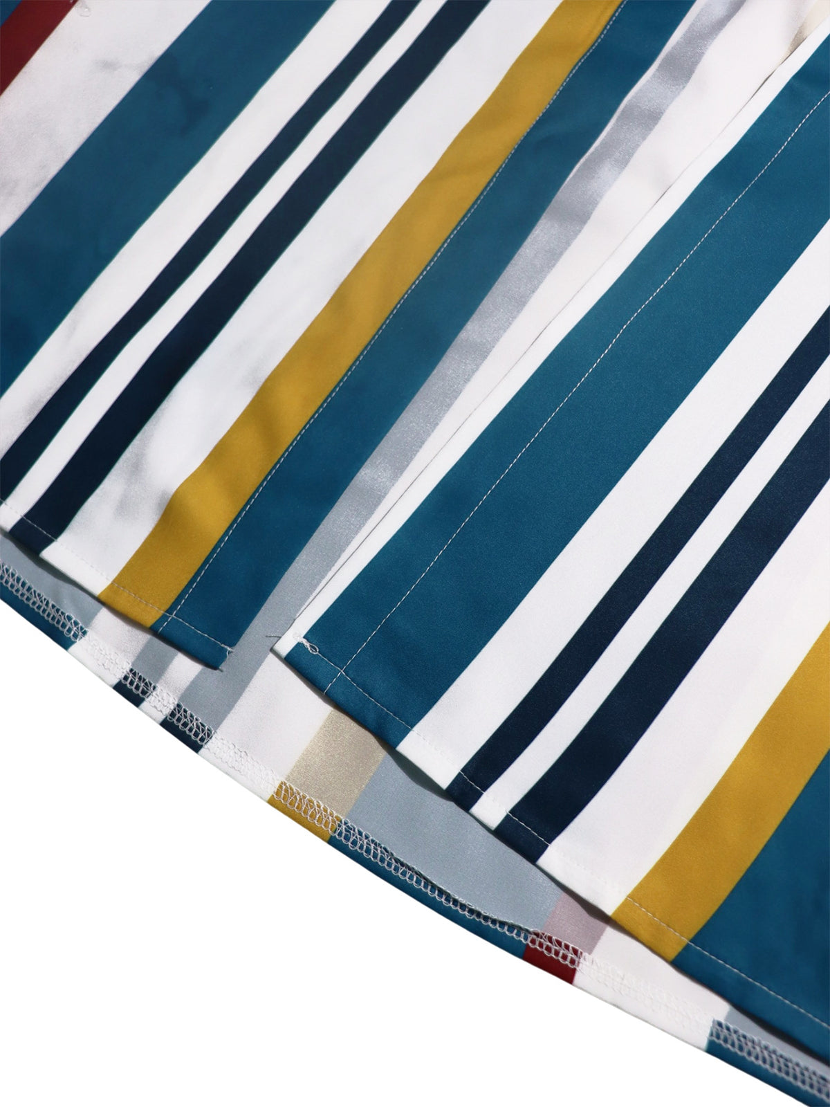 Women’s Striped Longline Shirt and Pants Set