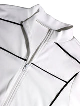 Women’s Zip-Up Top and Shorts Two-Piece Set