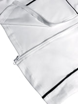 Women’s Zip-Up Top and Shorts Two-Piece Set
