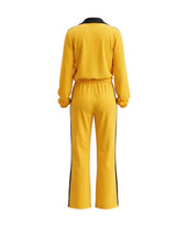 Women’s Draped V-Neck Wide Leg Pants Set