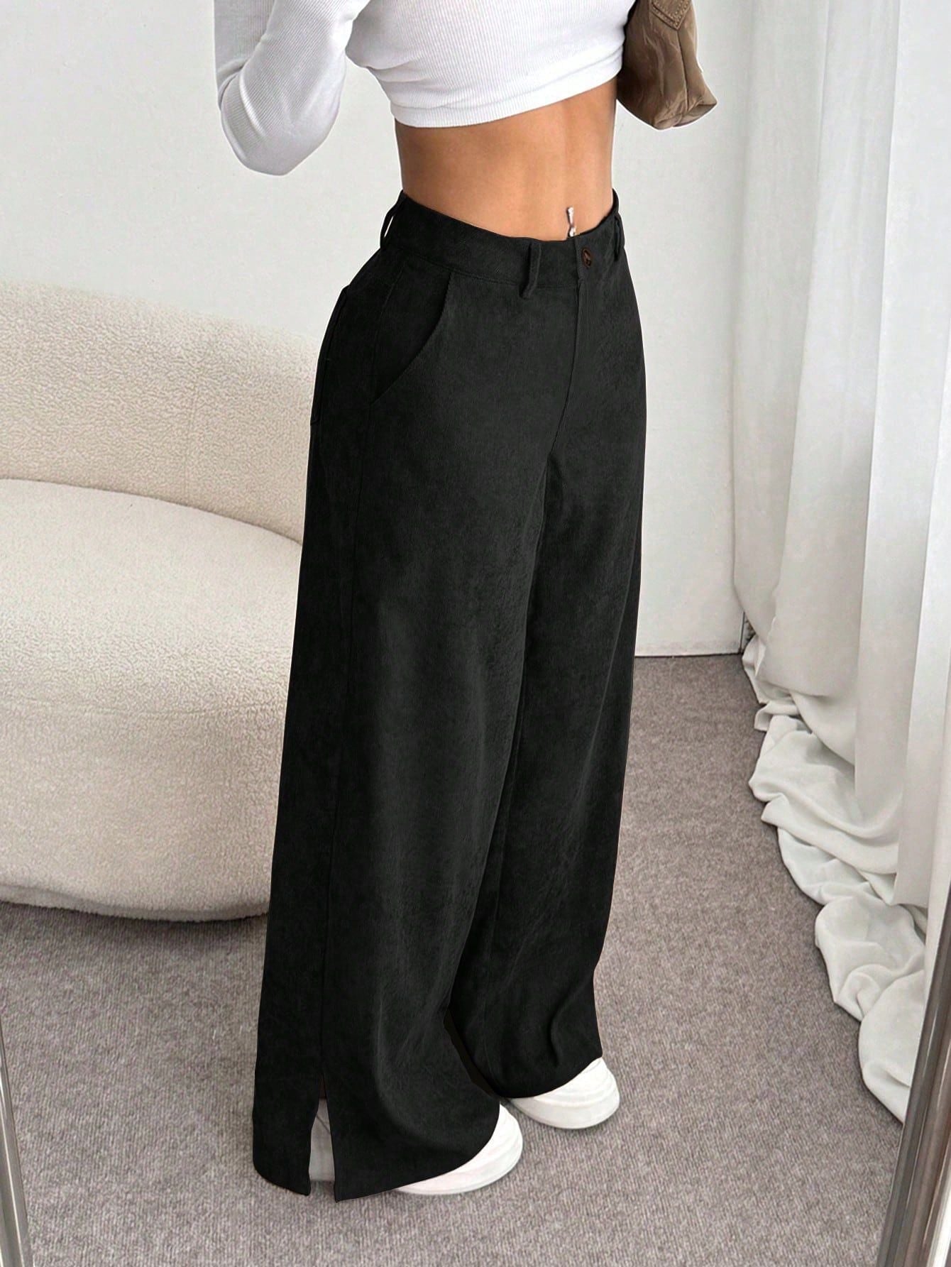 Women’s High Waist Wide Leg Pants