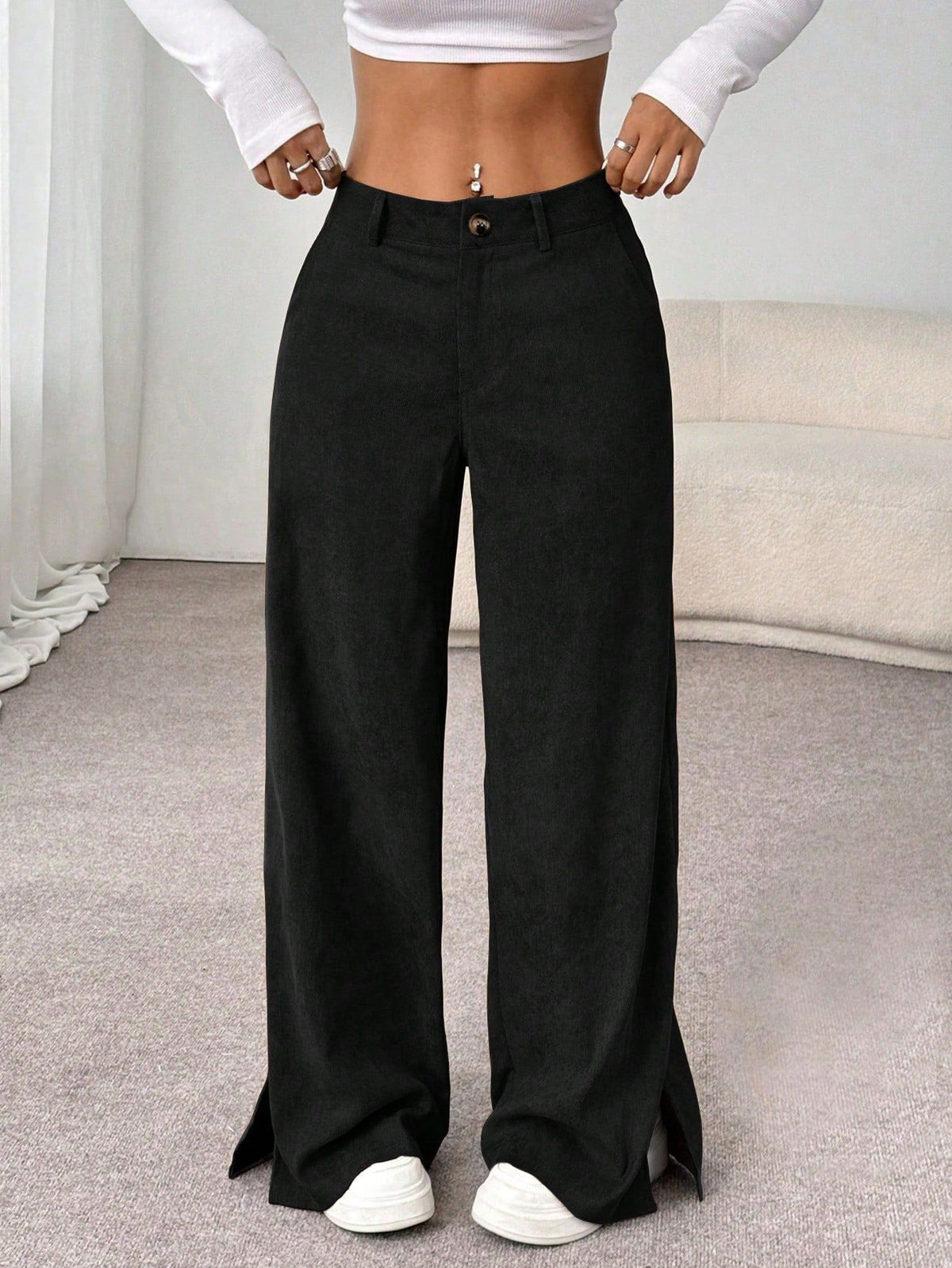 Women’s High Waist Wide Leg Pants