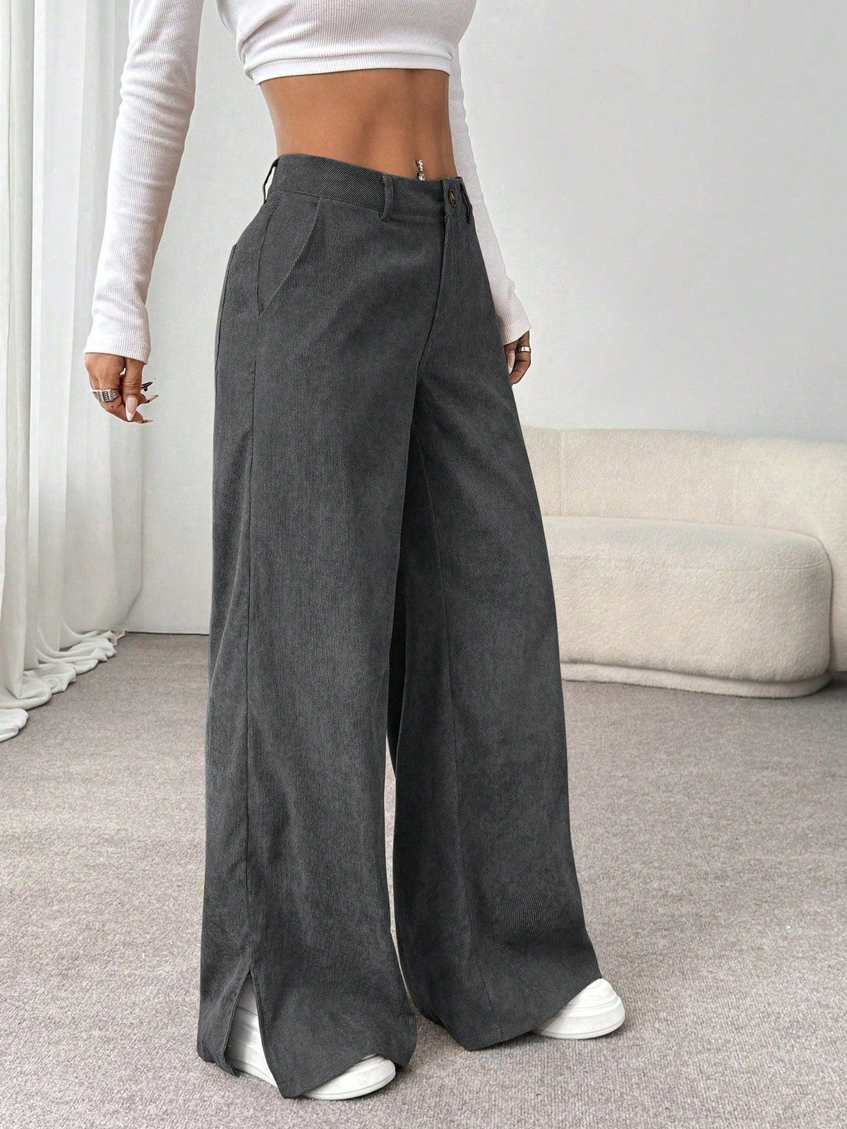 Women’s High Waist Wide Leg Pants