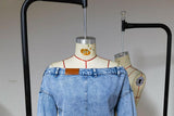 Women’s Off Shoulder  Crop Top