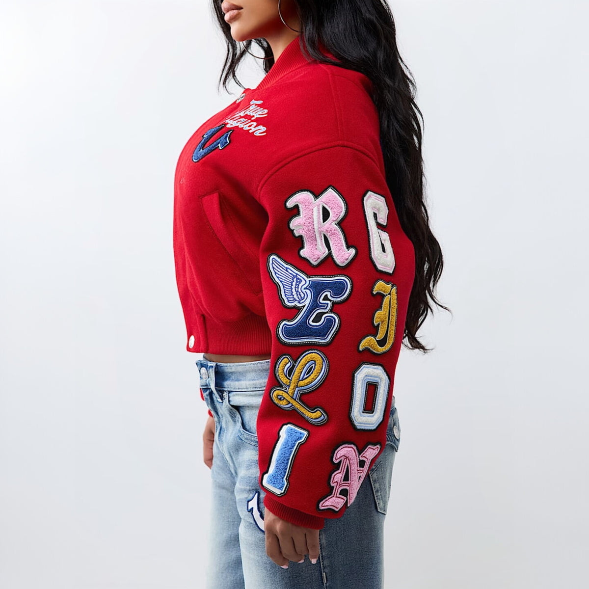 Women’s Varsity Letterman Bomber Jacket
