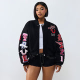 Women’s Varsity Letterman Bomber Jacket