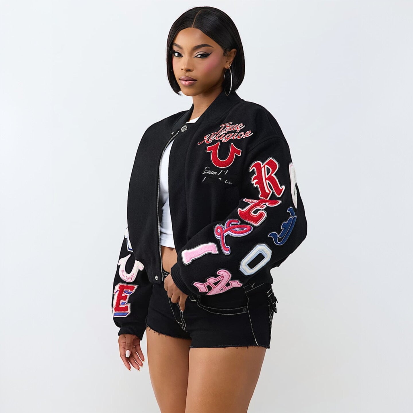 Women’s Varsity Letterman Bomber Jacket