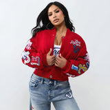 Women’s Varsity Letterman Bomber Jacket