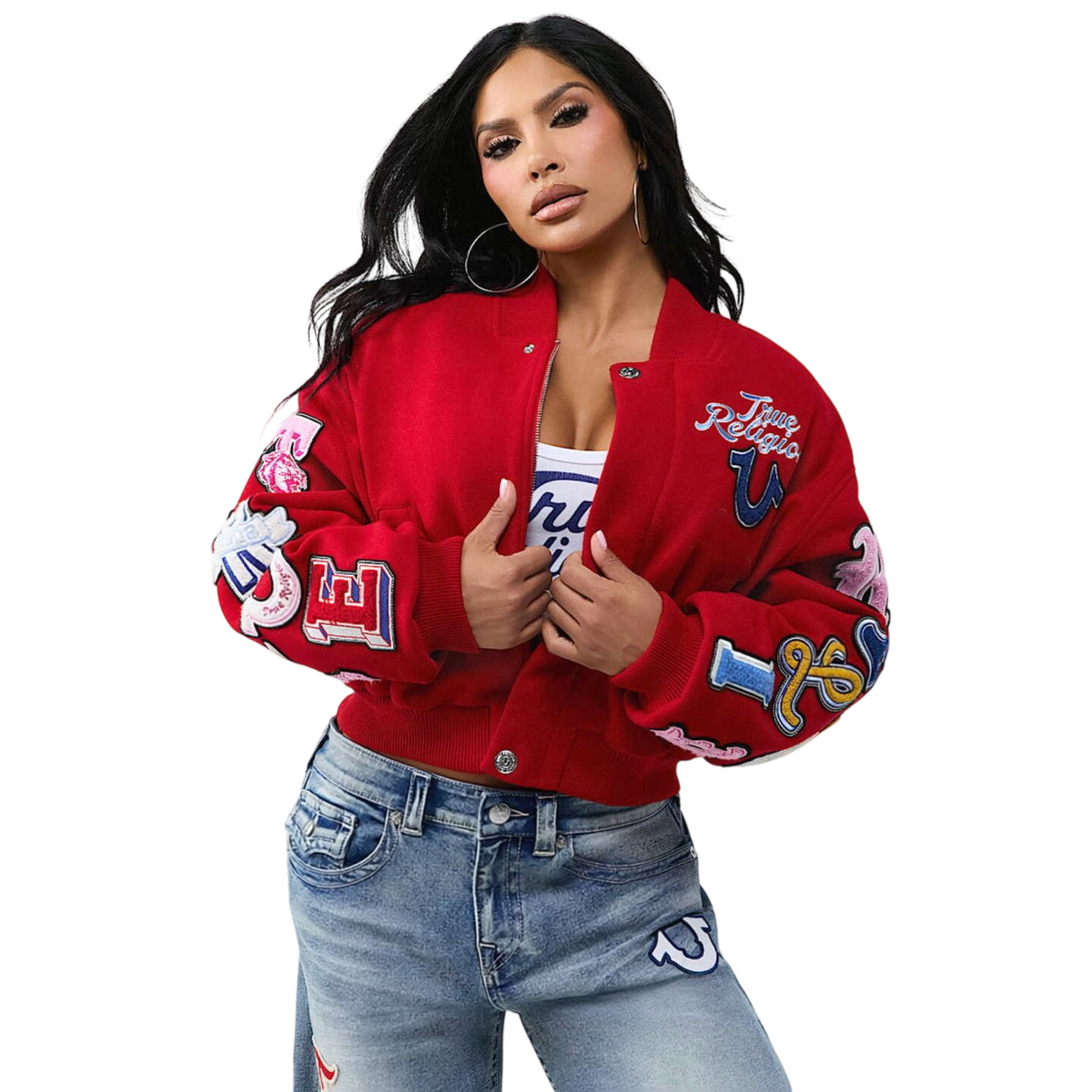 Women’s Varsity Letterman Bomber Jacket