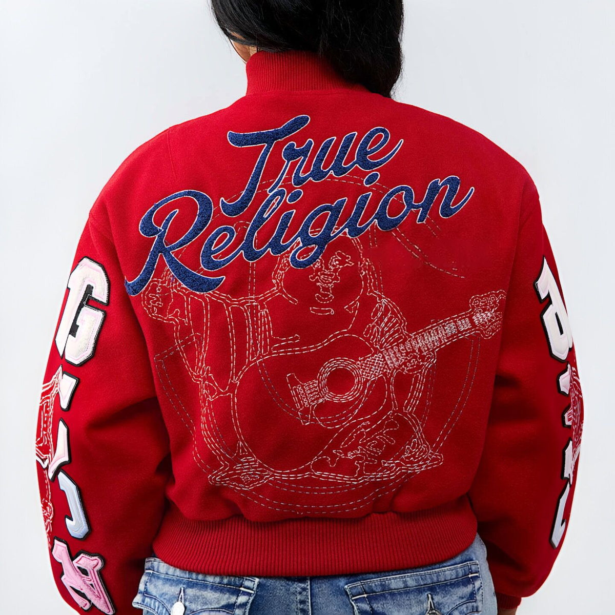Women’s Varsity Letterman Bomber Jacket