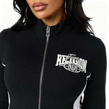 Women’s Zip-Up Jacket and Shorts Set