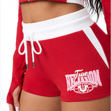 Women’s Zip-Up Jacket and Shorts Set