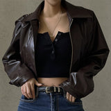 Women’s Cropped Collared Jacket