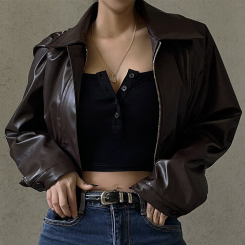 Women’s Cropped Collared Jacket