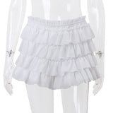 Women’s Ruffle Crop Top and Mini Skirt Set