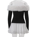 Women’s Off Shoulder   Mini Dress