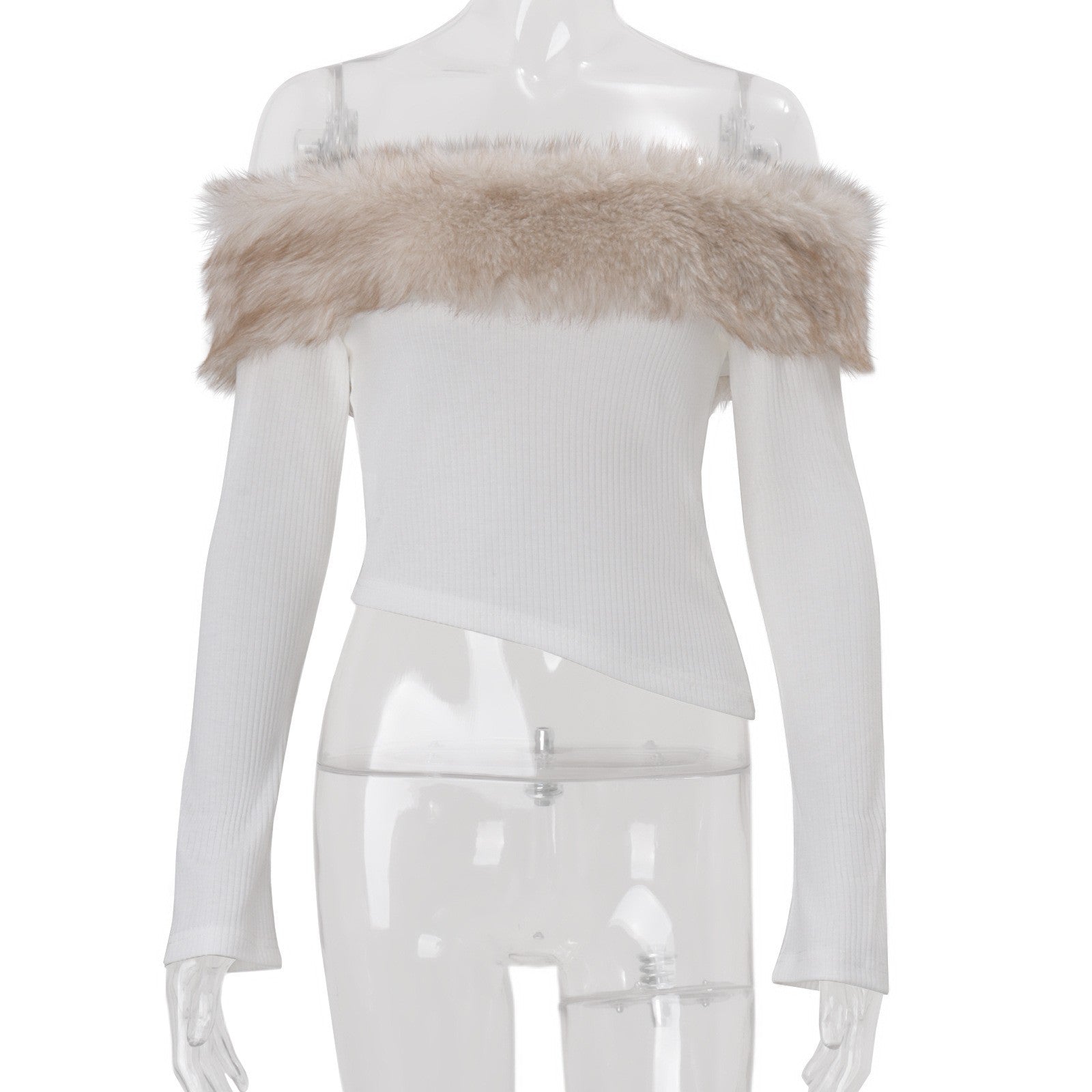 Women’s Off Shoulder  Trim Top