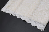 Women’s One Shoulder Lace Ruched Maxi Dress