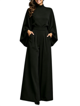 Women’s Turtleneck Top & Wide Leg Pants Set