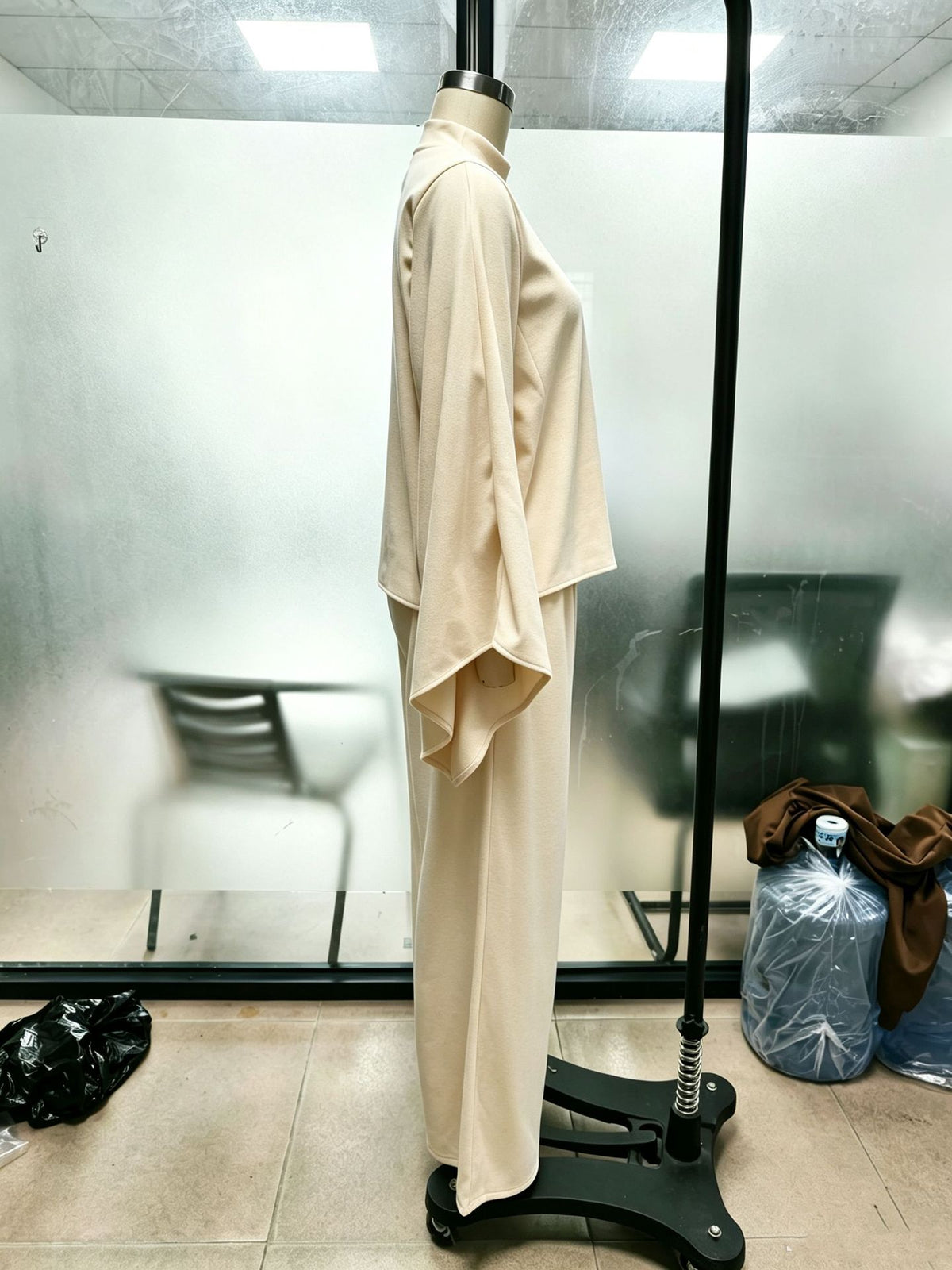 Women’s Turtleneck Top & Wide Leg Pants Set