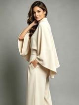 Women’s Turtleneck Top & Wide Leg Pants Set