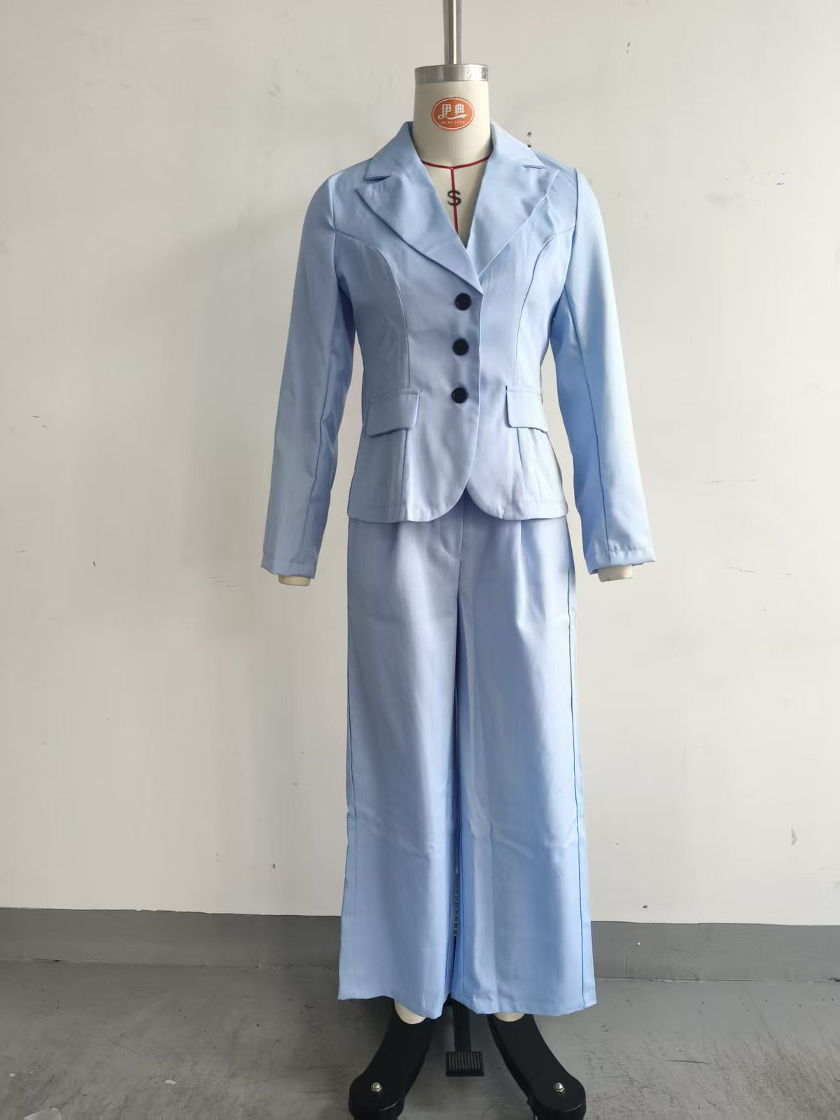 Women’s Tailored Blazer & Wide Leg Pants Set