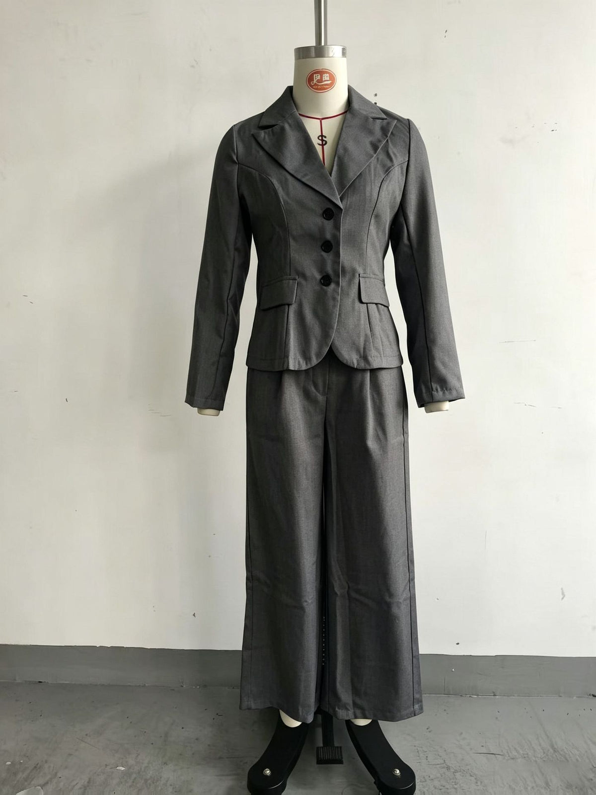 Women’s Tailored Blazer & Wide Leg Pants Set