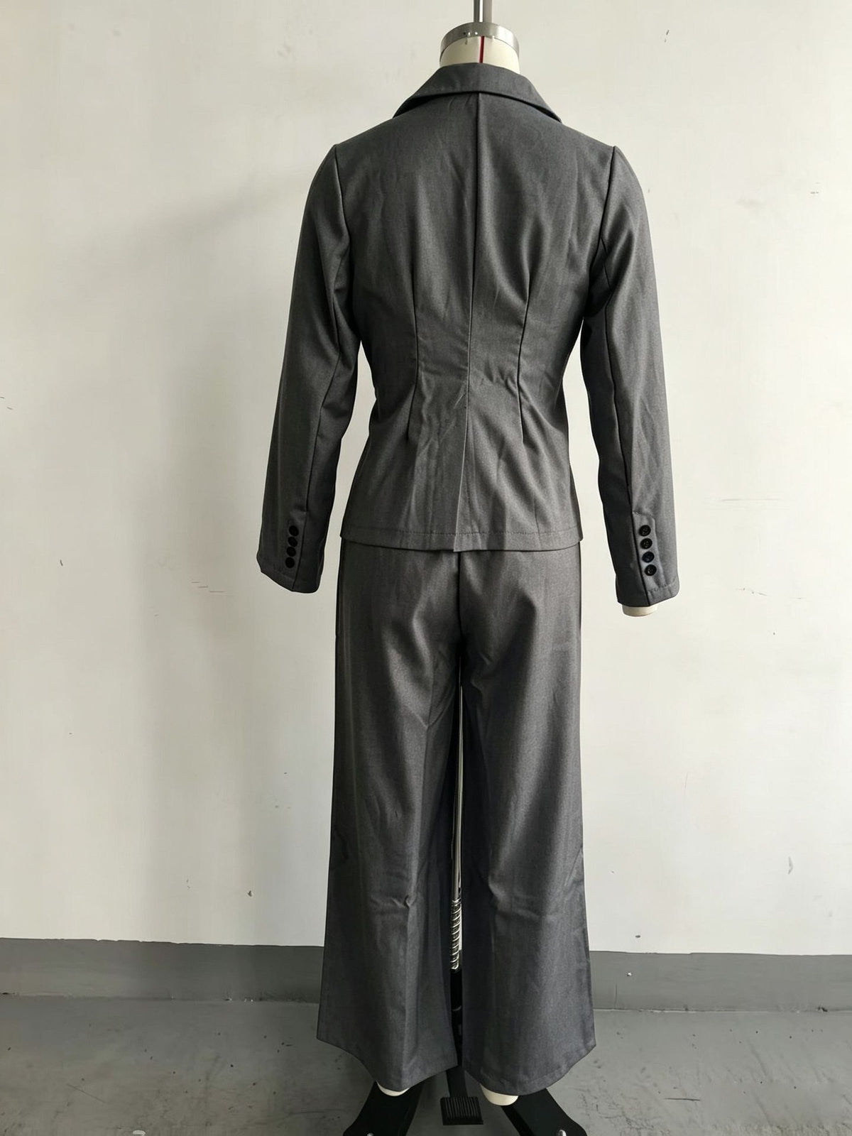 Women’s Tailored Blazer & Wide Leg Pants Set