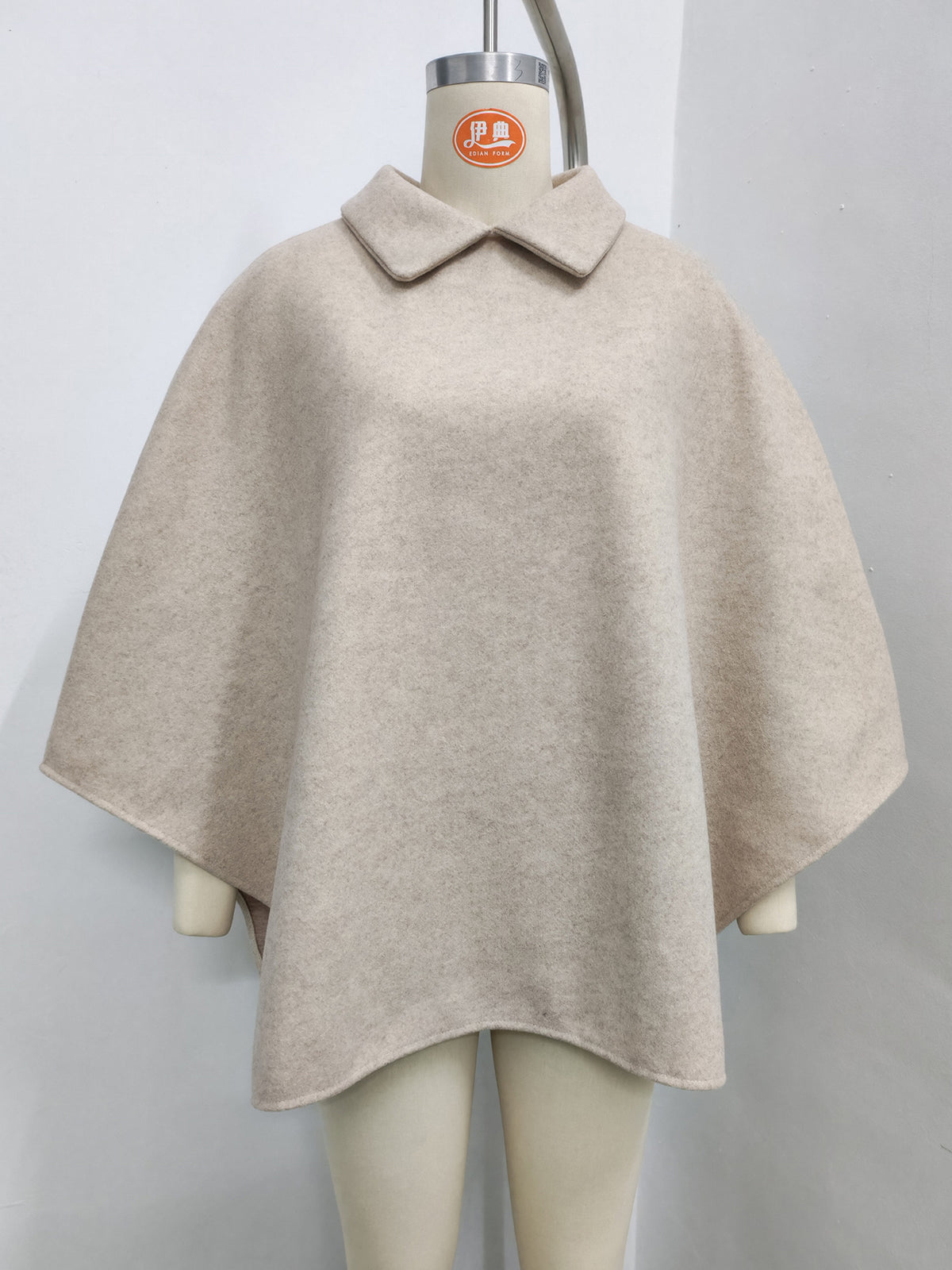 Women’s Oversized Collared Cape Top