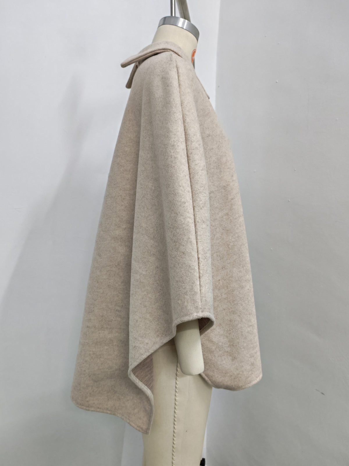 Women’s Oversized Collared Cape Top