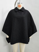 Women’s Oversized Collared Cape Top