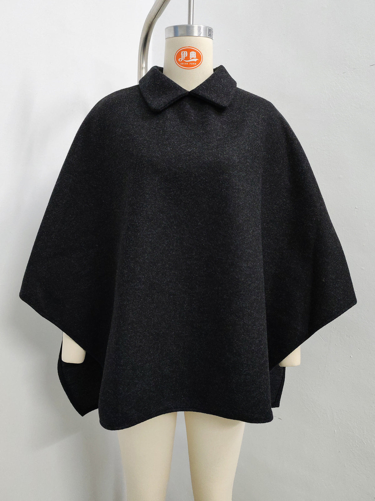 Women’s Oversized Collared Cape Top