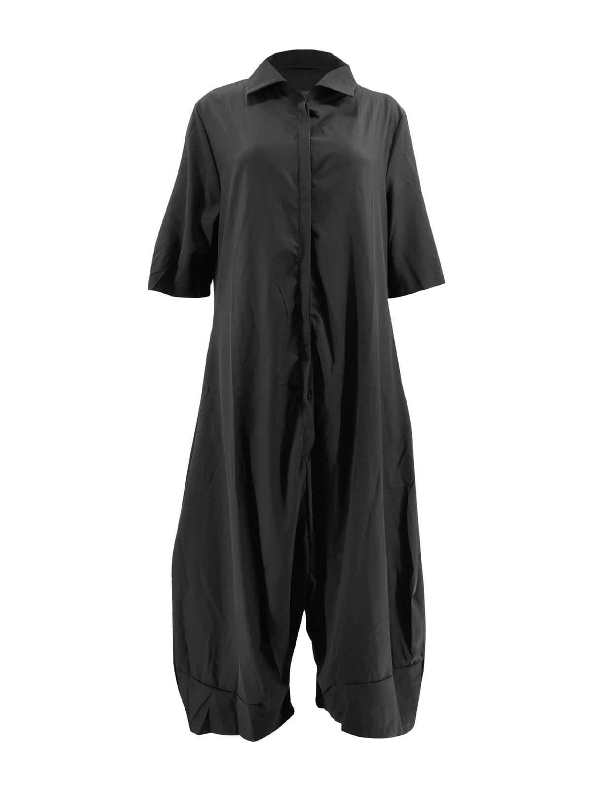 Women’s Relaxed Button Front Romper