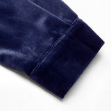 Women’s Velvet Button Front Shirt with Pocket