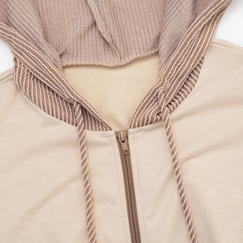 Women’s Zip Front Jacket & Shorts Set