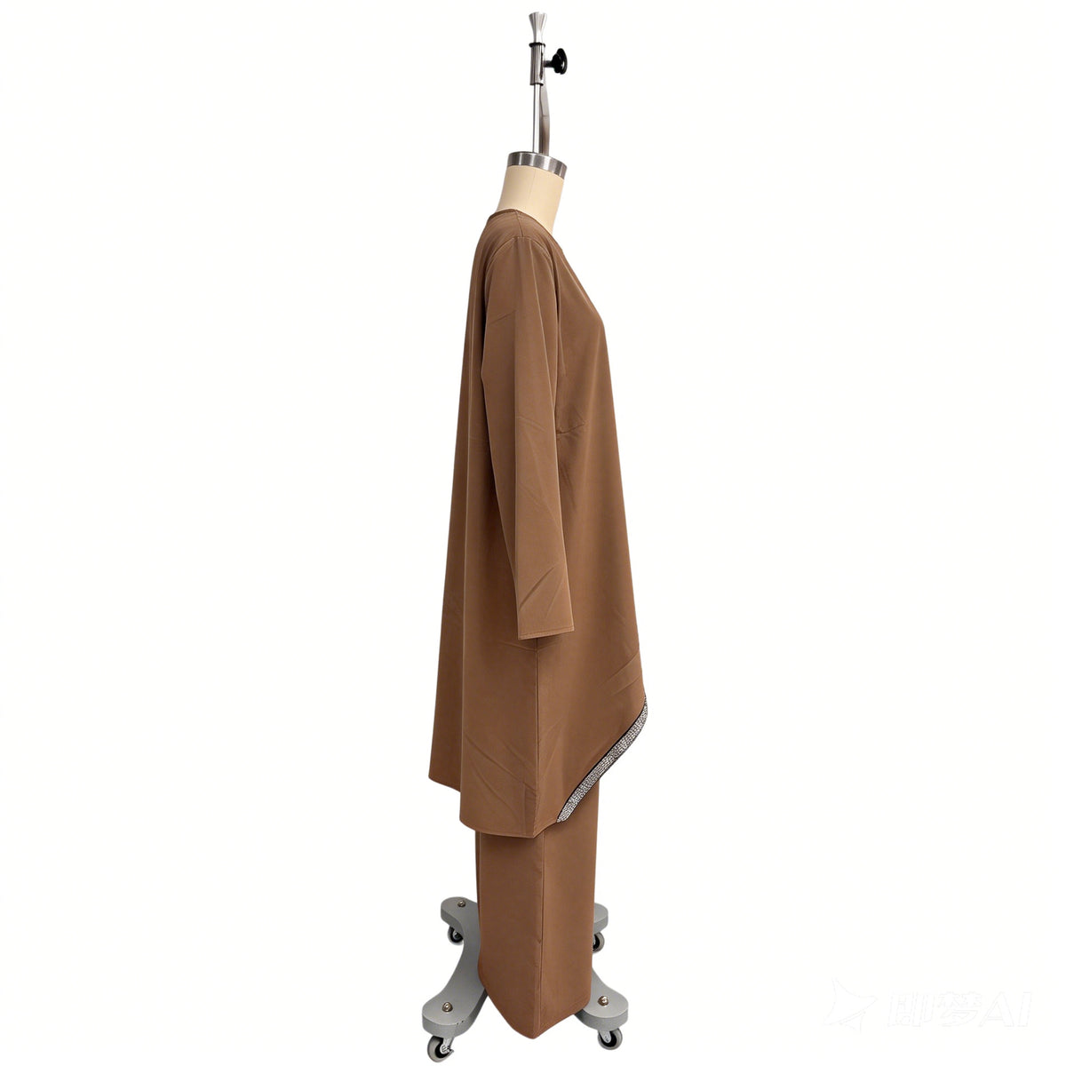 Women’s Long Tunic & Wide Leg Pants Set
